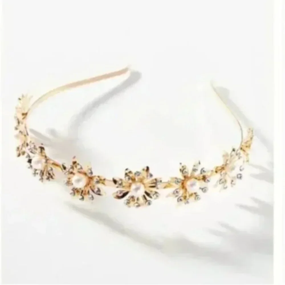 ⭐️ Petal Embellished Peasant Boho Art Deco Farm Hipster Chic Minimal Headband